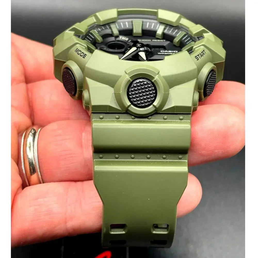 Casio G-Shock GA-700UC-3A Utility Color Olive Green Analog Digital Watch NWT